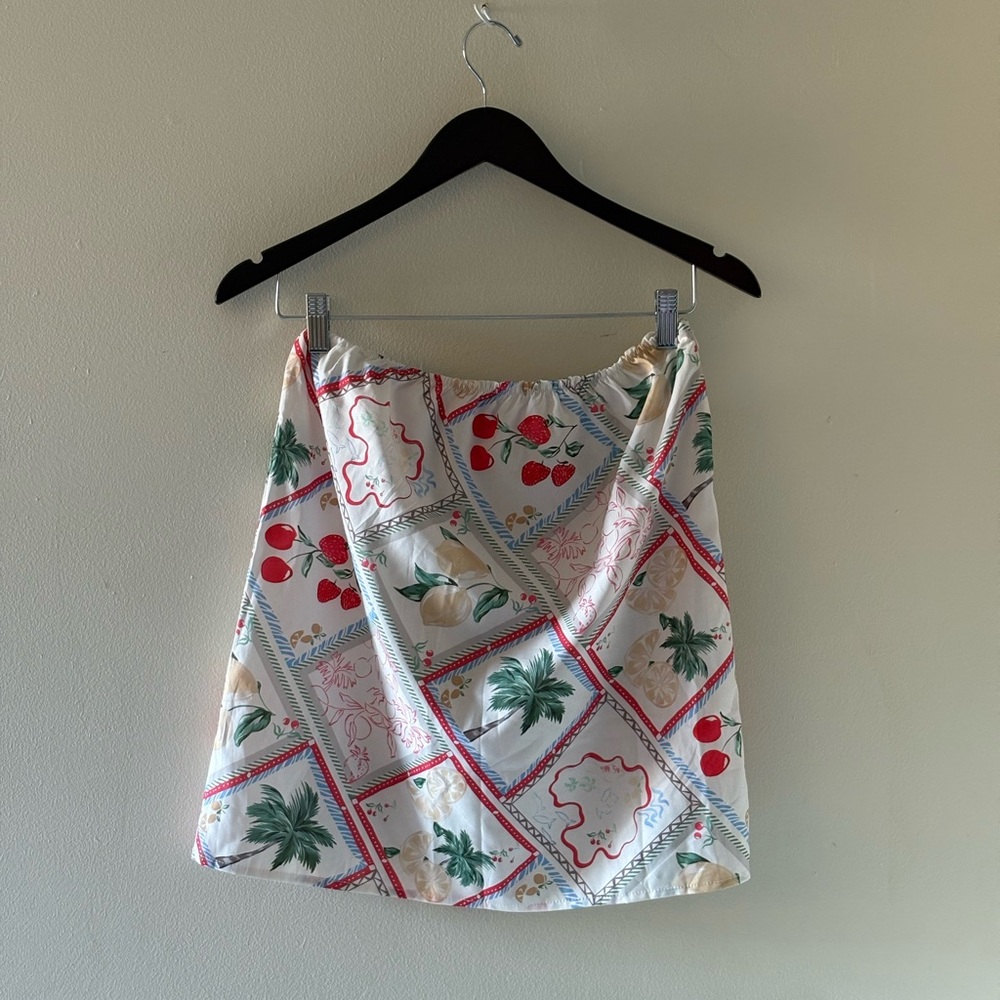 Tropical Print Women's Skirt